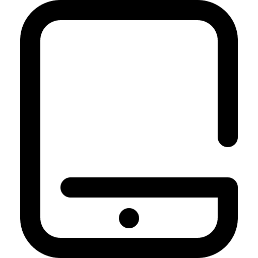 Tablet touch screen ipad electronics icon