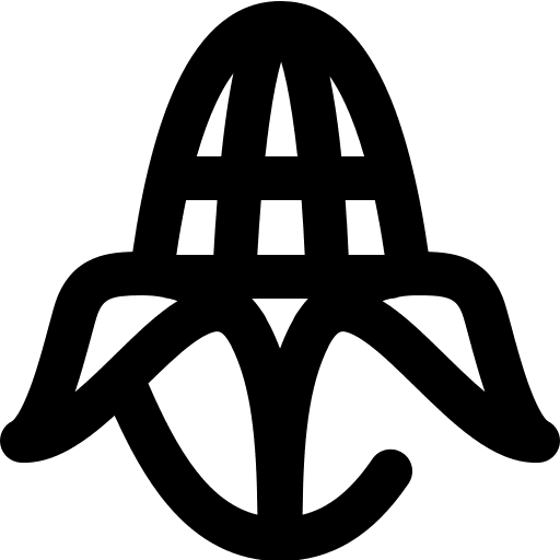 Corn vegan diet vegetarian icon