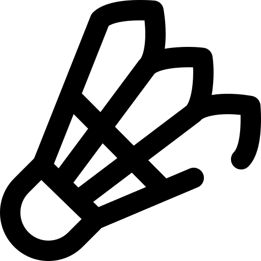 Badminton sports sports and competition badminton icon