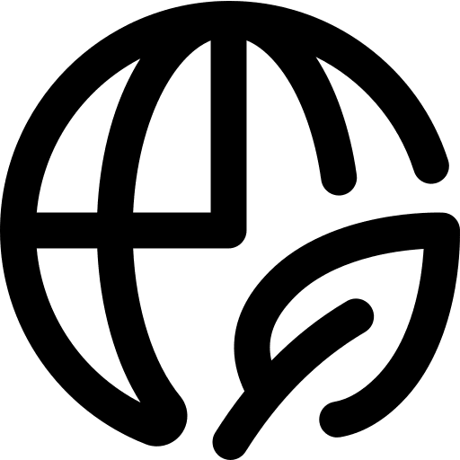 Ecology ecology worldwide leaf icon