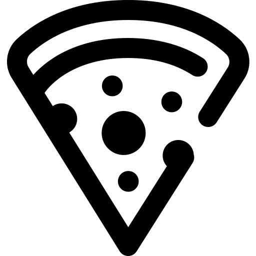 Pizza food piece pizza icon