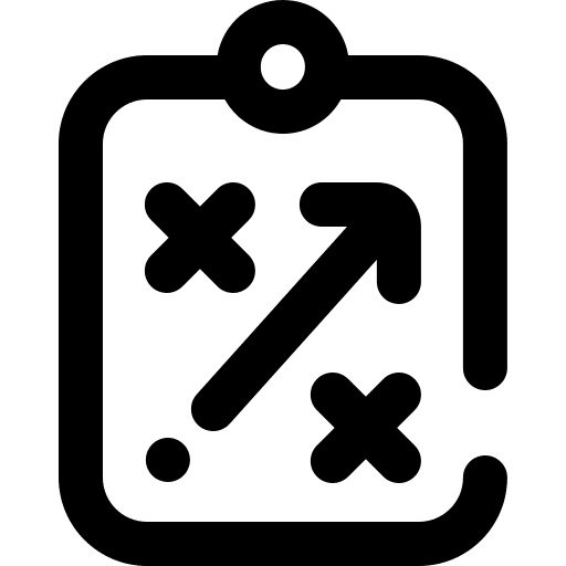 Strategy clipboards strategy clipboard icon