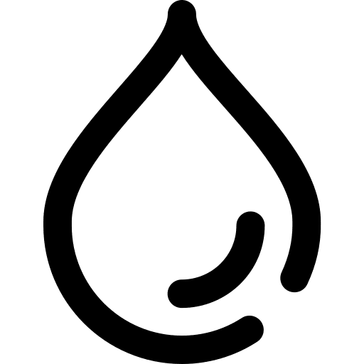 Drop teardrop water raindrop icon