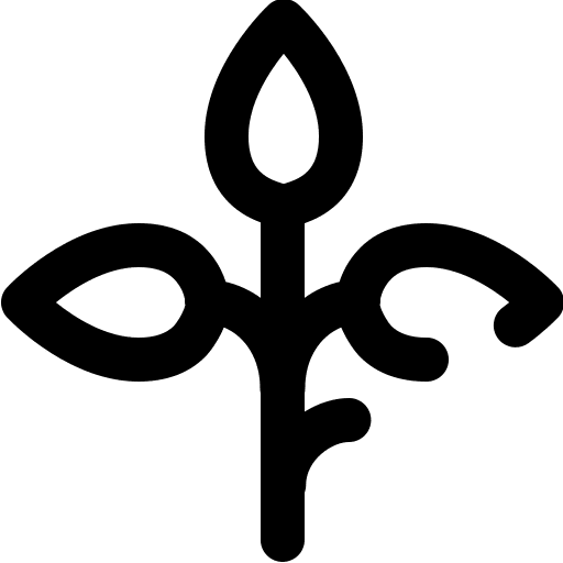 Plant nature herbs leaf icon