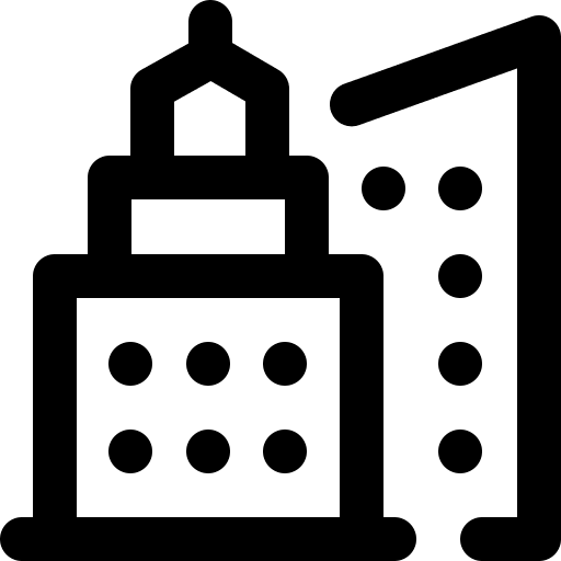 Skyscraper skyscraper city urban icon