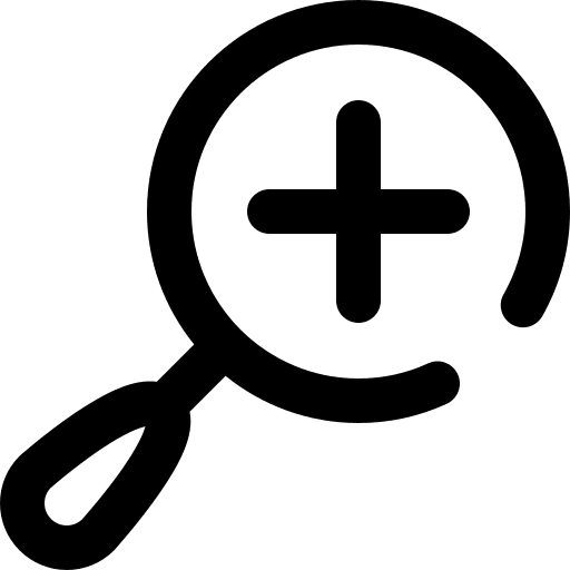 Zoom in multimedia ui zoom in icon