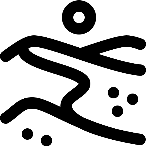 Desert sun landscape nature icon