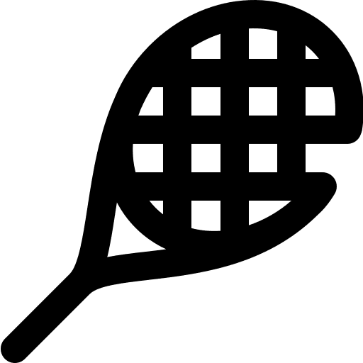 Racket sports and competition sports sportive icon