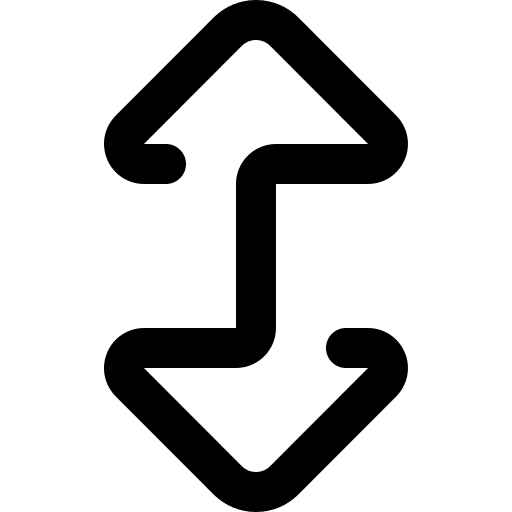 Double arrow double arrows ui resize option icon