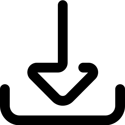 Download downloading inbox multimedia option icon