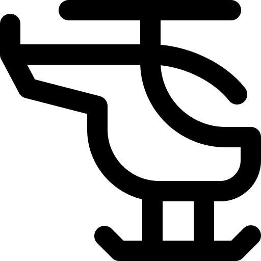 Helicopters transportation transport helicopters icon