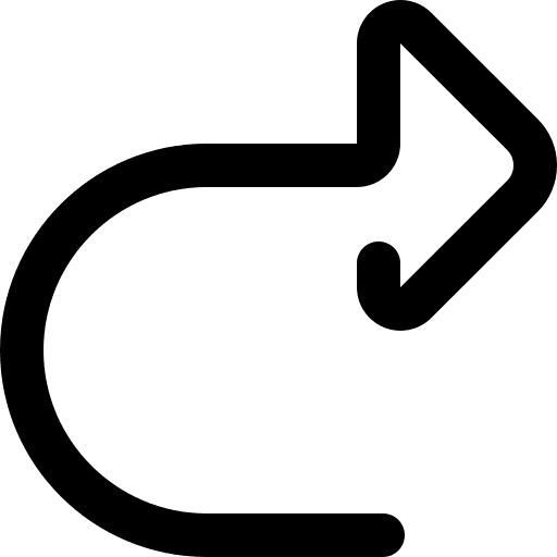 Redo skip right arrow send icon