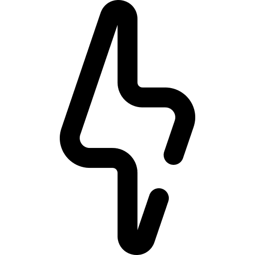 Bolt electronics weather flash icon