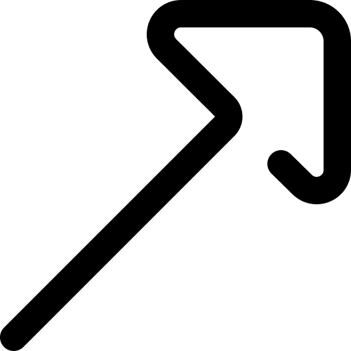 Diagonal arrow orientation arrows diagonal arrow icon