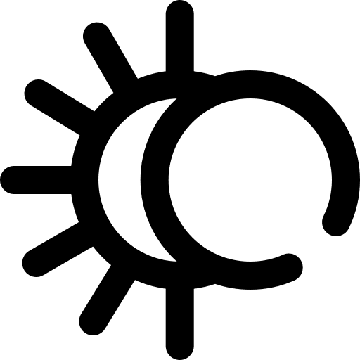 Eclipse universe eclipse moon icon