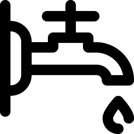 Faucet furniture and household water water tap icon