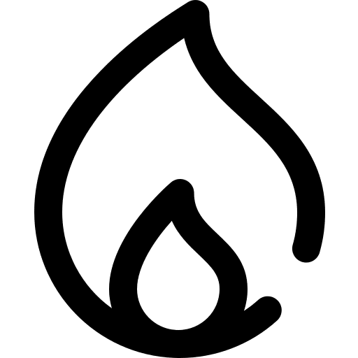 Fire flame miscellaneous element icon