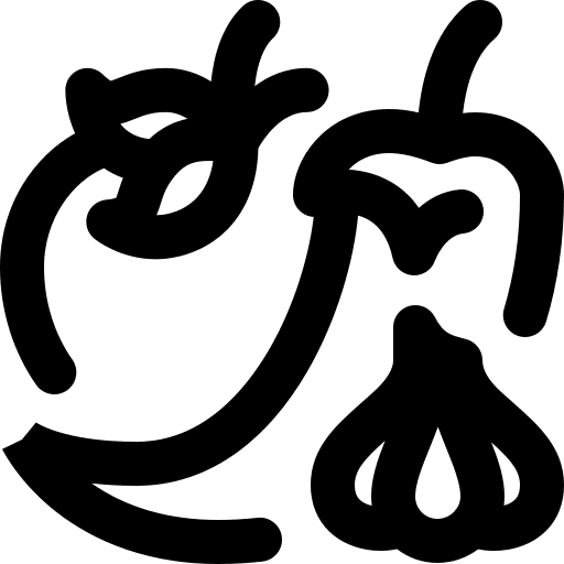 Harvest vegetable farming and gardening food and restaurant icon