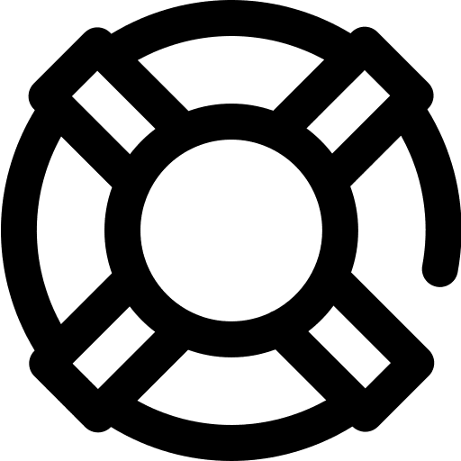 Lifesaver lifesaver floating help icon