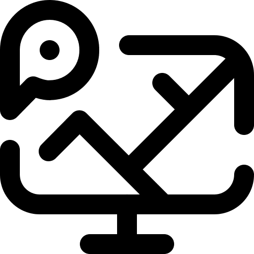 Map gps maps and flags interface icon