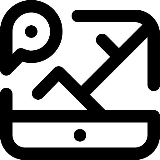 Map position maps and flags interface icon