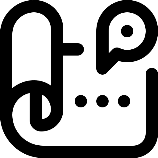 Map interface maps and flags map icon