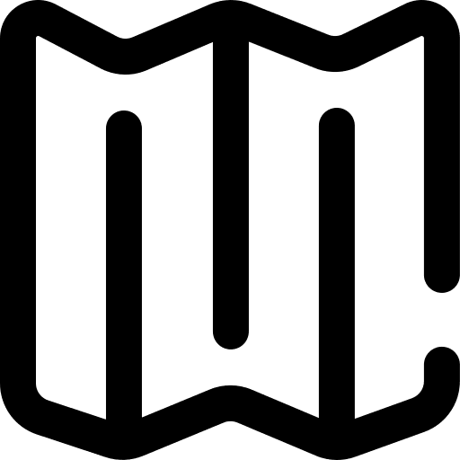 Map maps and location interface location icon