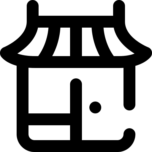 Pagoda architectonic asia landmark icon