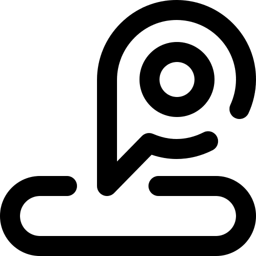 Pin maps and location map location pin icon