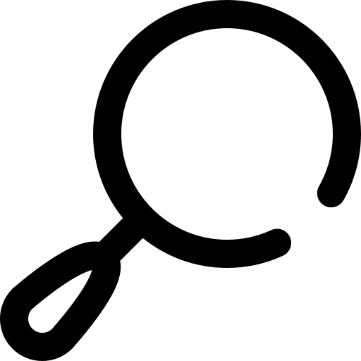 Search ui magnifying glass zoom icon