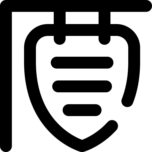 Signboard board marketing signboard icon