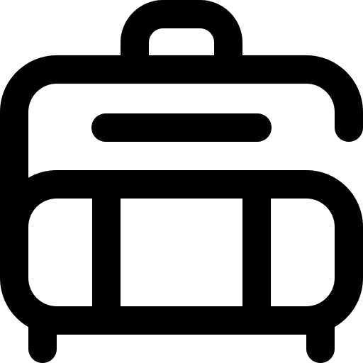 Suitcase portfolio bag business icon