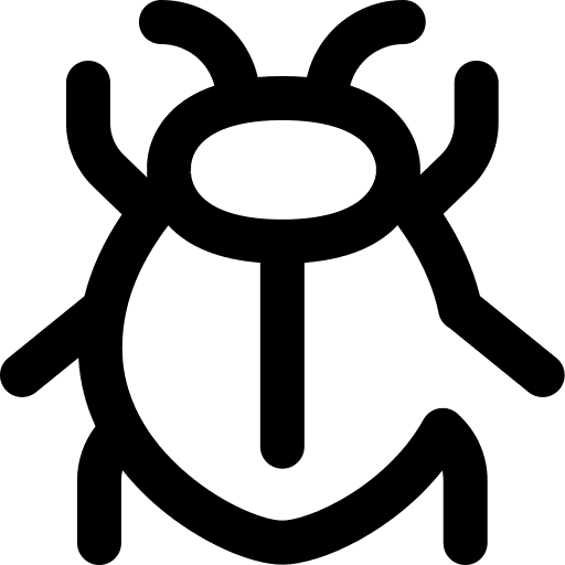 Bug bug malware insect icon