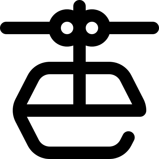 Cable car cabin cable car cabin cable car cabin icon