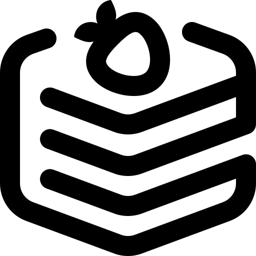 Cake bakery slice cake slice icon