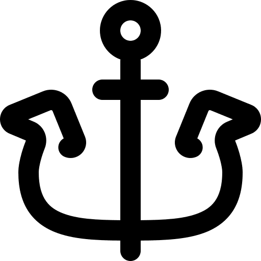 Anchor tattoo sailing anchors icon