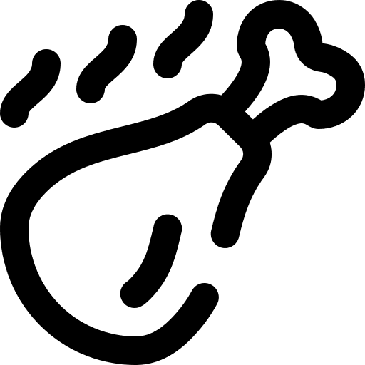 Chicken leg chicken leg food turkey icon