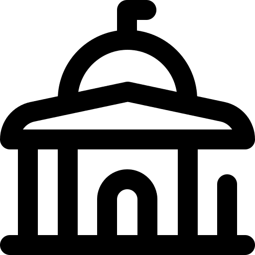 City hall goverment monument buildings icon