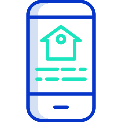 App app mobile online shopping icon