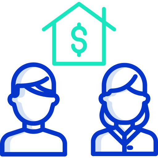 Buyer real estate user home icon