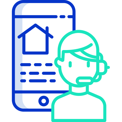 Customer service speech bubble information help icon