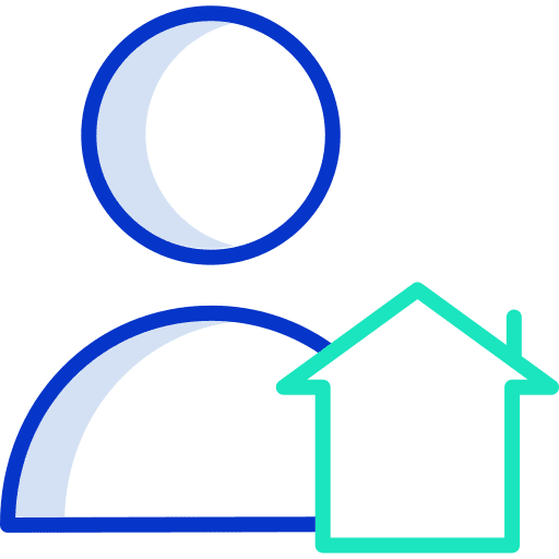 User home property resident icon