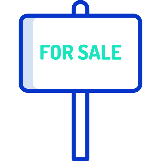 For sale sale for sale signs icon