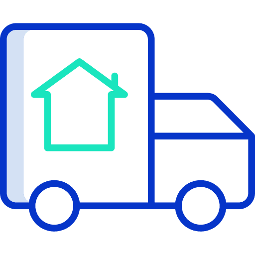 Moving truck moving transport truck icon