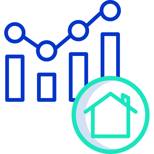 Report graph graphics diagram icon