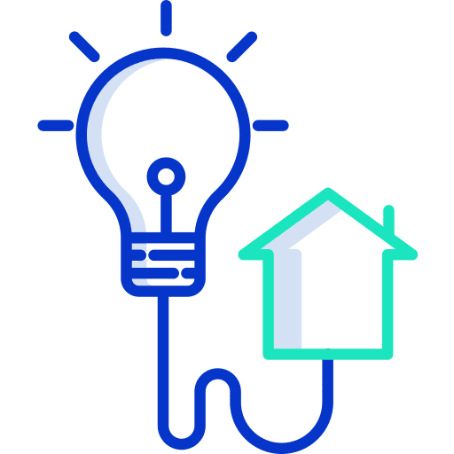 Invest real estate business and finance house icon