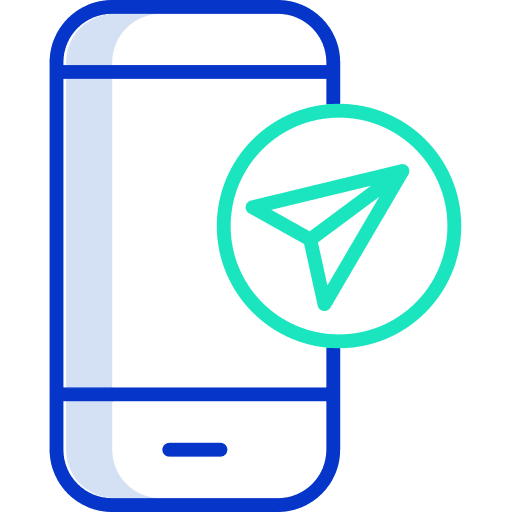 Navigation location navigation map pointer icon