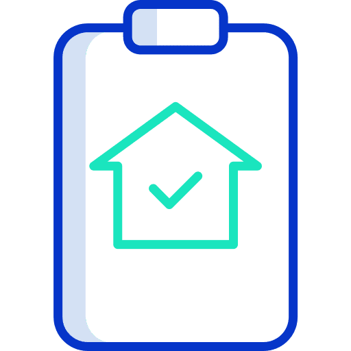 Check list list pencil real estate icon