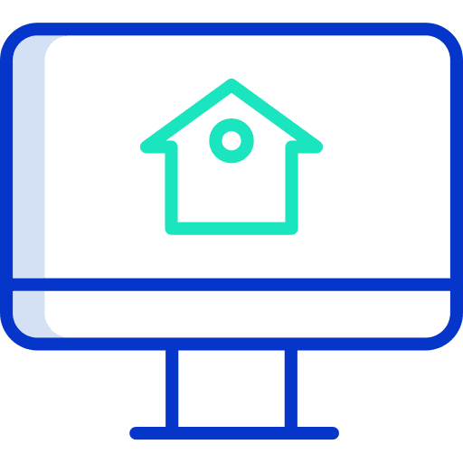 App cellphone mobile phone real estate icon