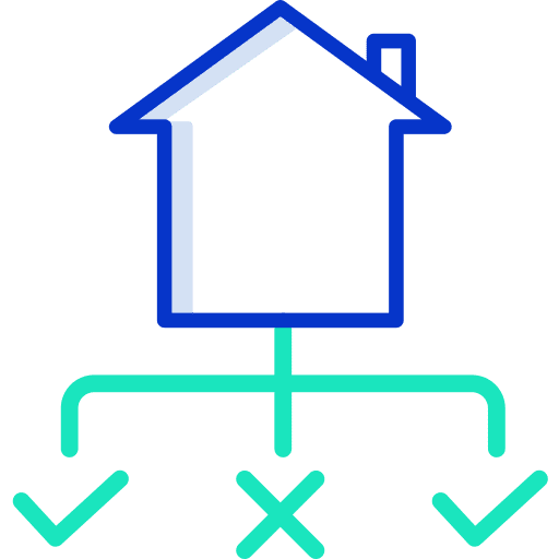 Planning home architecture planning icon